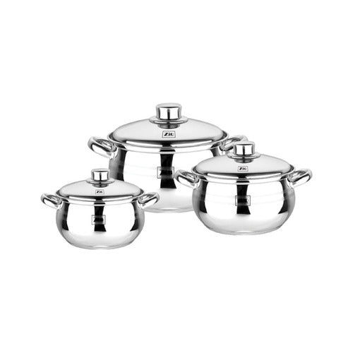 Cooking Pot Set (Brand  Zio)  3 Pieces